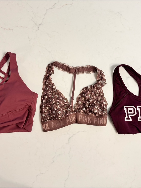 PINK Victoria's Secret Other - Victoria’s Secret PINK & CRZ Yoga Sports Bra Bundle XS (3 Pieces)
